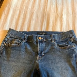 White House Black Market jeans. 8 Reg. Slim fit. Ankle cut.